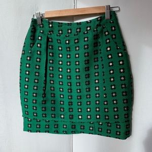 HD Paris (Anthropologie) Garden Glimmer Skirt